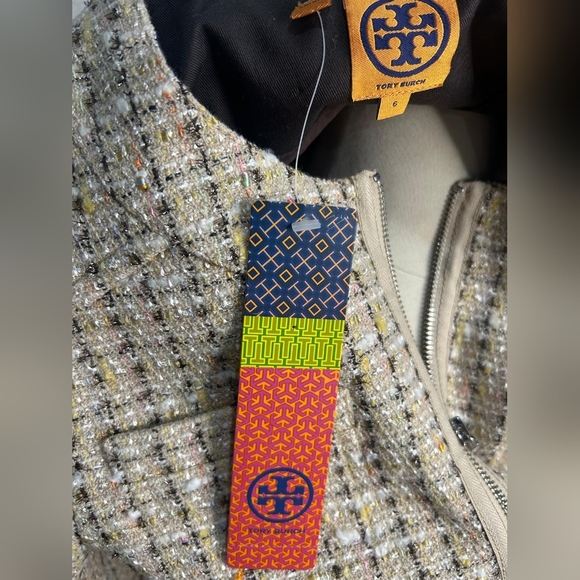 Tory Burch Multi Tweed Jacket - Picture 9 of 9